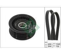 INA 529 0451 10 V-Ribbed Belt Set