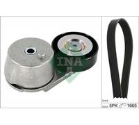 Drive Belt Kit fits VAUXHALL VIVA C16 1.0 15 to 19 Set INA 12638689 12656315 New