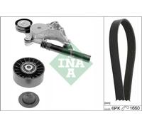 Multi-ribbed V-belt kit 529 0471 10 INA for AUDI SKODA VW SEAT