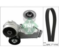 INA 529 0489 10 V-Ribbed Belt Set