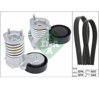 INA 529 0490 10 V-Ribbed Belt Set