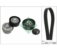 Multi-ribbed V-belt kit 529 0498 10 INA for ALFA ROMEO FIAT LANCIA