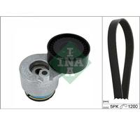 Multi-ribbed V-belt kit 529 0511 10 INA for RENAULT CLIO Mk II KANGOO THALIA I