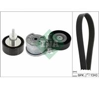 Multi-ribbed V-belt kit 529 0551 10 INA for FORD TRANSIT CUSTOM V362 Van