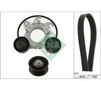 INA 529 0552 10 V-Ribbed Belt Set