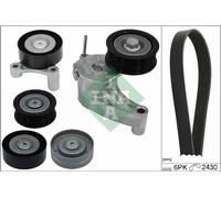 Multi-ribbed V-belt kit 529 0554 10 INA for VOLVO V60 I XC60 I SUV S60 II S90 II