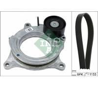 Multi-ribbed V-belt kit 529 0566 10 INA for BMW 3 3 Touring 7 4 Coupe 2 Coupe 5