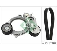 Multi-ribbed V-belt kit 529 0572 10 INA for AUDI VW SEAT SKODA CUPRA