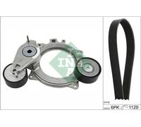 INA V-Ribbed Belt Kit 529057310 – 1120 mm, 6 Ribs – for Audi A4/A5/A6/A7