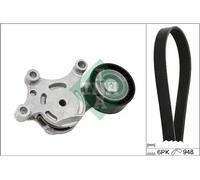 Multi-ribbed V-belt kit 529 0577 10 INA for FORD TRANSIT COURIER B460 MPV