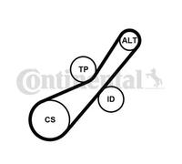 CONTITECH 6PK800K2 V-Ribbed Belt Set