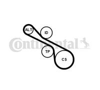 CONTITECH 6PK1230K1 V-Ribbed Belt Set