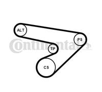 CONTITECH 6PK1725K1 V-Ribbed Belt Set