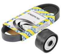 Multi-ribbed V-belt kit KA859.32 SNR for CITROËN PEUGEOT
