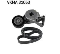 Multi-ribbed V-belt kit VKMA 31053 SKF for SKODA SEAT VW
