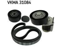 Multi-ribbed V-belt kit VKMA 31084 SKF for VW AUDI