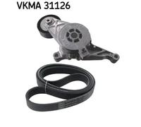SKF VKMA 31126 V-Ribbed Belt Set