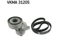Multi-ribbed V-belt kit VKMA 31205 SKF for SEAT VW