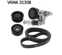 SKF VKMA 31308 V-Ribbed Belt Set