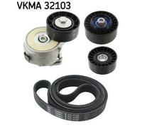 Multi-ribbed V-belt kit VKMA 32103 SKF for ALFA ROMEO 159 159 Sportwagon