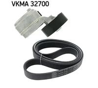 Multi-ribbed V-belt kit VKMA 32700 SKF for SANTANA IVECO