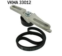 Multi-ribbed V-belt kit VKMA 33012 SKF for CITROËN PEUGEOT MEGA