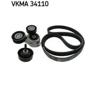 SKF VKMA 34110 V-Ribbed Belt Set