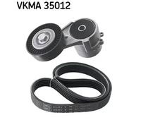 Multi-ribbed V-belt kit VKMA 35012 SKF for OPEL ASTRA G Hatchback ASTRA G Estate