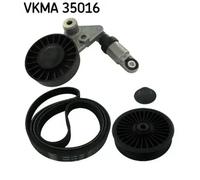 Multi-ribbed V-belt kit VKMA 35016 SKF for OPEL VECTRA C VECTRA C GTS