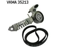 Multi-ribbed V-belt kit VKMA 35213 SKF for OPEL CORSA C CORSA C Hatchback Van