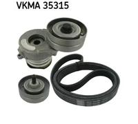 Multi-ribbed V-belt kit VKMA 35315 SKF for OPEL ASTRA G Hatchback ASTRA G Saloon