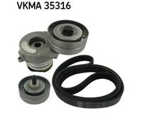 SKF VKMA 35316 V-Ribbed Belt Set