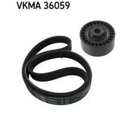 Multi-ribbed V-belt kit VKMA 36059 SKF for RENAULT CLIO I TWINGO I KANGOO