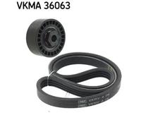 Multi-ribbed V-belt kit VKMA 36063 SKF for DACIA RENAULT NISSAN