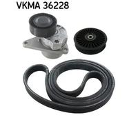 SKF VKMA 36228 V-Ribbed Belt Set