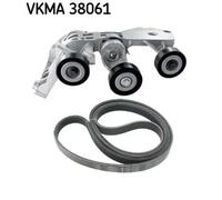 Multi-ribbed V-belt kit VKMA 38061 SKF for MERCEDES-BENZ A-CLASS