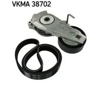 Multi-ribbed V-belt kit VKMA 38702 SKF for MINI MINI