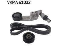 VRIBBED BELT SET VKMA 61032 FOR TOYOTA COROLLA/ALTIS/FIELDER/ALLEX MR/III MR2