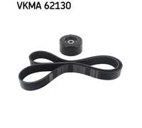 SKF V-Ribbed Belt Set VKMA 62130 - 7-rib - Fits Nissan Juke, Sunny, Tiida, Almera, Latio, Sentra