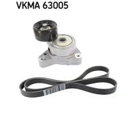 Multi-ribbed V-belt kit VKMA 63005 SKF for HONDA CR-V III CR-V Mk II ELEMENT