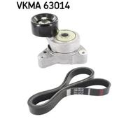 Multi-ribbed V-belt kit VKMA 63014 SKF for HONDA CR-V III ACCORD VII ELEMENT