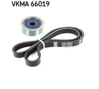 Multi-ribbed V-belt kit VKMA 66019 SKF for SUZUKI IGNIS I WAGON R+