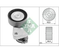 INA 534 0081 30 Tensioner Lever, v-ribbed belt