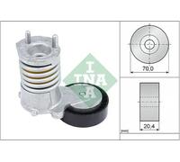 Multi-ribbed V-belt tensioner 534 0274 10 INA for VOLVO FORD