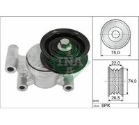 TENSIONER LEVER VRIBBED BELT 534 0293 10 FOR MAZDA L850/L823 1.8L PEY2 2.0L 4cyl