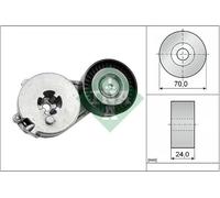 Multi-ribbed V-belt tensioner 534 0333 10 INA for VW AUDI SEAT