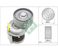 Aux Belt Tensioner fits VW TIGUAN 5N 1.4 07 to 18 Drive V-Ribbed INA 03C145299A