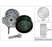 Aux Belt Tensioner fits VAUXHALL ANTARA 2.0D 06 to 15 Drive V-Ribbed INA 4805513