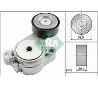 Multi-ribbed V-belt tensioner 534 0396 10 INA for VW SEAT AUDI SKODA