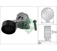 Aux Belt Tensioner fits BMW X3 F25 3.0 11 to 12 Drive V-Ribbed INA 11287582761